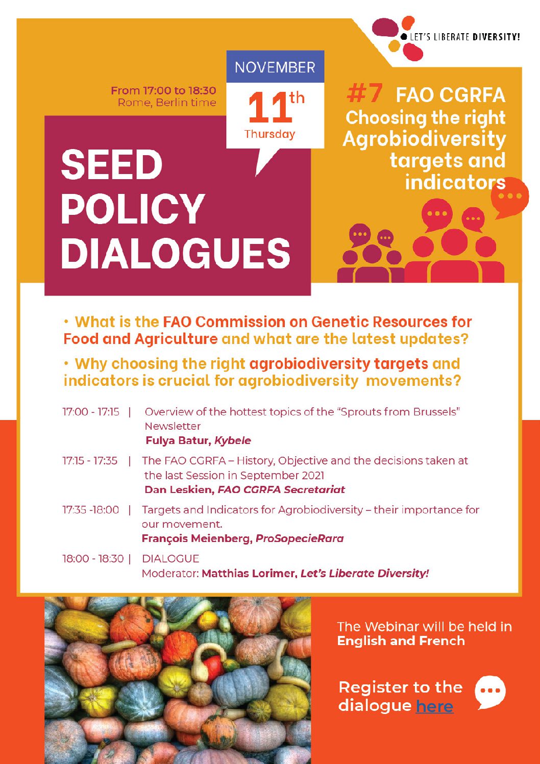 SPD#7: FAO CGRFA, Agrobiodiversity targets and indicators